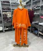 Bayan Ck Tasarım İkili Takım  Turuncu