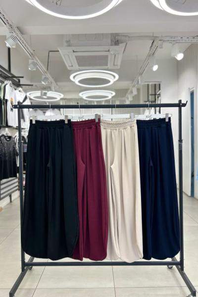 BAYAN ŞALVAR PANTOLON  Bej