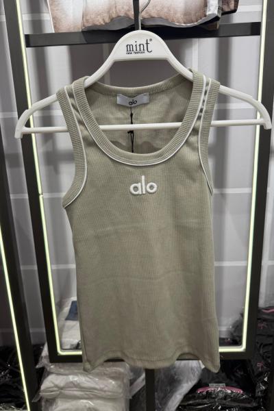 BAYAN LO YAZILI ATLET  Mint Yeşili