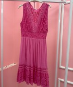 BAYAN KALIN ASKI İTHAL ELBİSE  Pembe