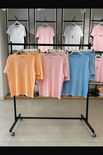 BAYAN ALO ŞORTLU TAKIM  Somon