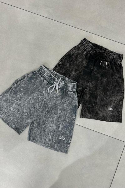 BAYAN ALO DETAY YIKANABİLİR ŞORT  Gri