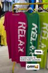 BAYAN RELAX YAZILI ELBİSE  Pembe