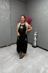 BAYAN TASARIM ELBİSE  Siyah