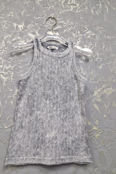 BAYAN YIKANABİLİR UZUN TAŞ ATLET  Gri