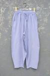 BAYAN KETEN HAVUÇ PANTOLON Lila