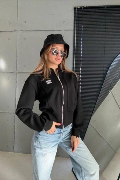 MU FERMUARLI KISA HIRKA  Siyah