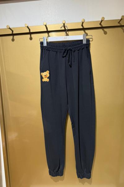 3 İP ŞARDONSUZ EŞOFMAN ALTI Siyah