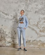 PAÇA ÇITÇIT DETAY İKİLİ TAKIM  Mavi