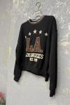 LA LOS ANGELES 1991 YAZILI SWEAT Siyah