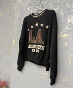 LA LOS ANGELES 1991 YAZILI SWEAT Siyah