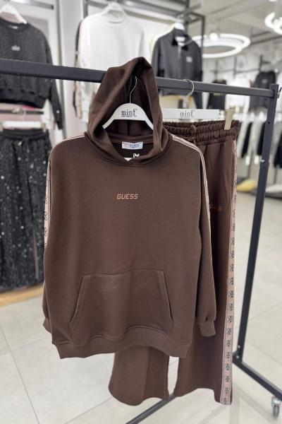 GES ŞERİT DETAY TAKIM  Acı Kahve