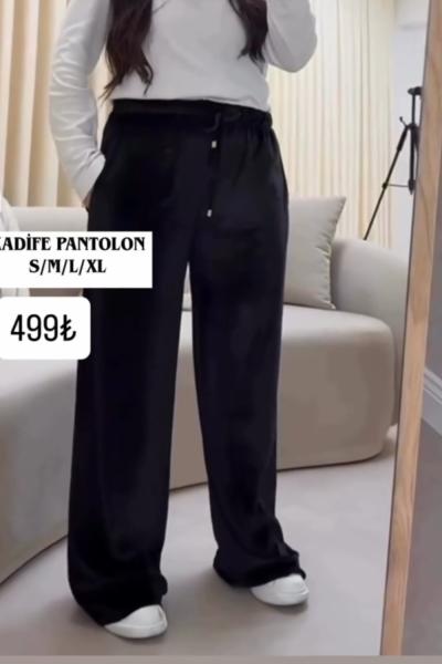 KADİFE PANTOLON  Siyah
