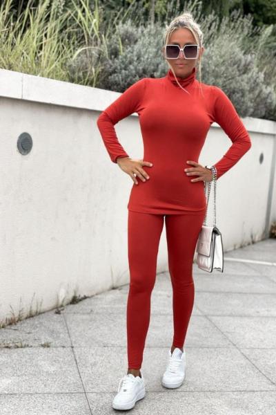 VİSKON PENYE TAYTLI TAKIM Kırmızı