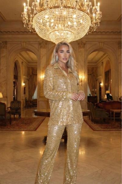 PUL PAYET İKİLİ TAKIM  Gold