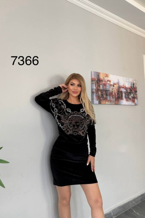 İTHAL TASARIM ELBİSE  Siyah