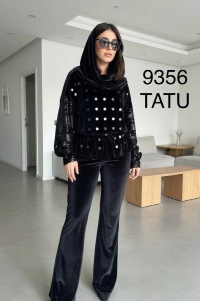 İTHAL PAYET TASARIM İKİLİ TAKIM Siyah