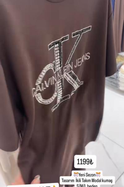 CKA TAŞLI İKİLİ TAKIM Acı Kahve