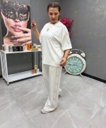 GES YANLAR TAŞ İŞLEME İKİLİ TAKIM Beyaz