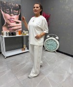 GES YANLAR TAŞ İŞLEME İKİLİ TAKIM Beyaz