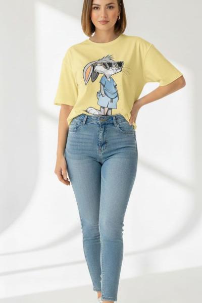 BUGS BUNNY TİŞÖRT  Sarı