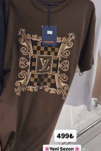 LV TAŞLI TİŞÖRT  Acı Kahve