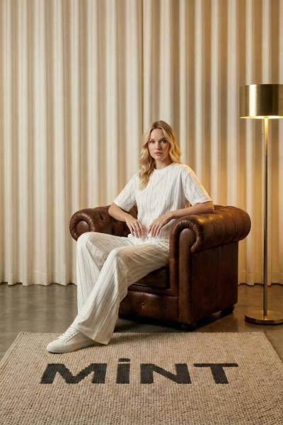 UZUN TAŞLI İKİLİ TAKIM  Beyaz