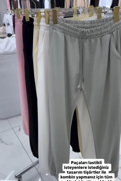 PAÇA LASTİKLİ EŞOFMAN ALTI Mint Yeşili