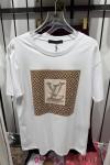LV TAŞ YAZILI TİŞÖRT Beyaz