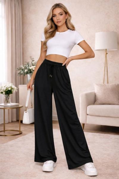 PALAZZO EŞOFMAN ALTI  Siyah