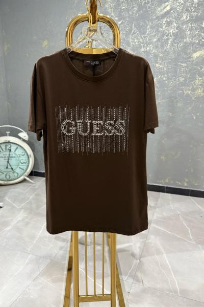 GES TAŞLI TİŞÖRT  Acı Kahve