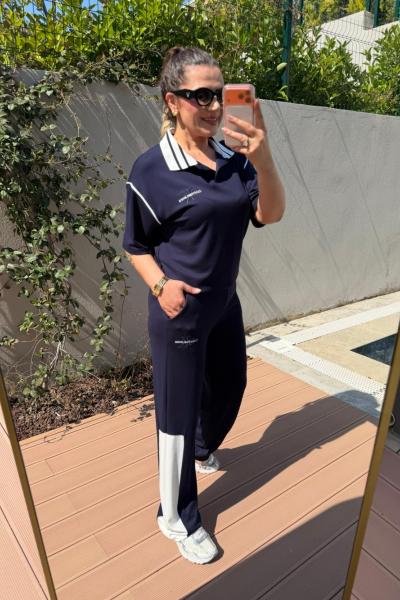 CKA POLO YAKA İKİLİ TAKIM Lacivert