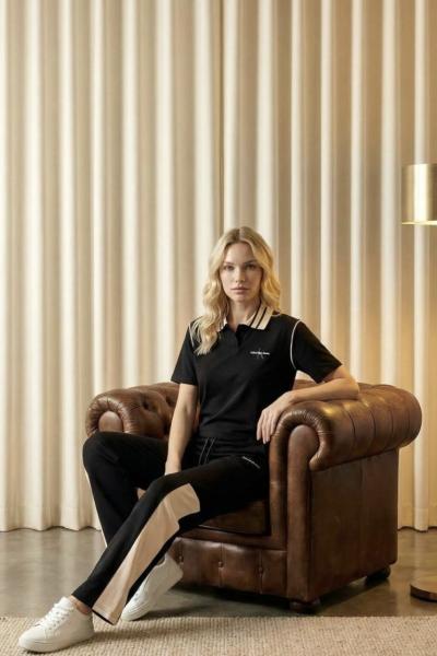 CKA POLO YAKA İKİLİ TAKIM Siyah