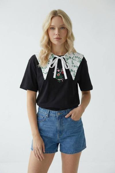 YAKALIKLI TİŞÖRT Siyah