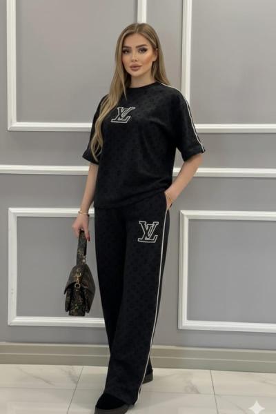 LV İKİLİ TAKIM Siyah