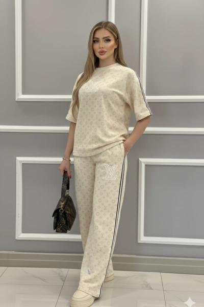 LV İKİLİ TAKIM Bej