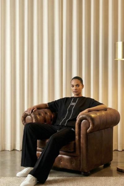 MI SIRA TAŞLI İKİLİ TAKIM Siyah