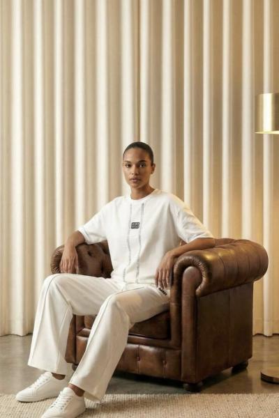 MI SIRA TAŞLI İKİLİ TAKIM Beyaz