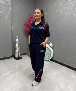 MİN POLO YAKA İKİLİ TAKIM  Lacivert