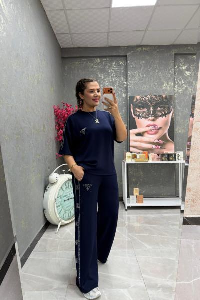 GES YANLAR TAŞ İŞLEME İKİLİ TAKIM Lacivert