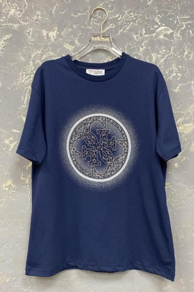 ORTA GES IŞILTILI TİŞÖRT  Lacivert