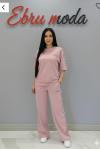 CKA DÜZ YAN ŞERİT TAKIM Pembe