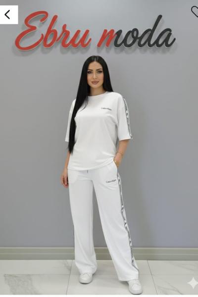 CKA DÜZ YAN ŞERİT TAKIM Beyaz