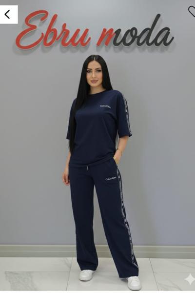 CKA DÜZ YAN ŞERİT TAKIM Lacivert