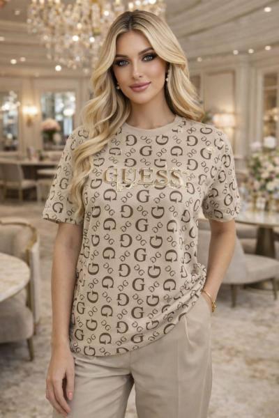 ÇOKLU GES TİŞÖRT  Bej