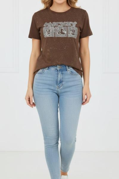 3 MCKY SİMLİ TİŞÖRT Acı Kahve