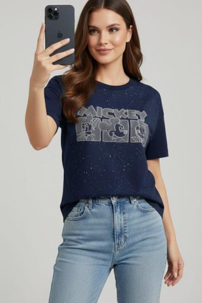3 MCKY SİMLİ TİŞÖRT Lacivert