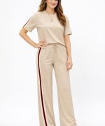 FULL TAŞLI İKİLİ TAKIM Bej