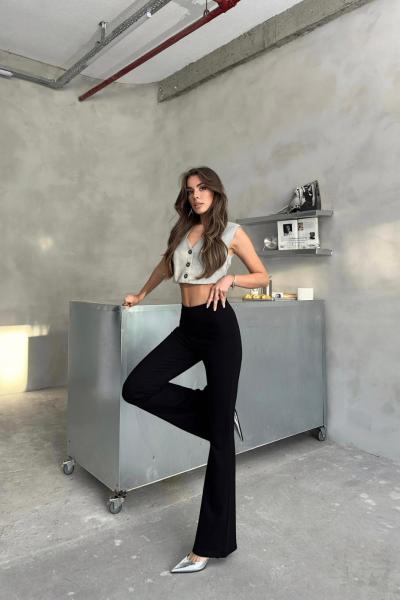 İSPANYOL ÇELİK TAYT  Siyah