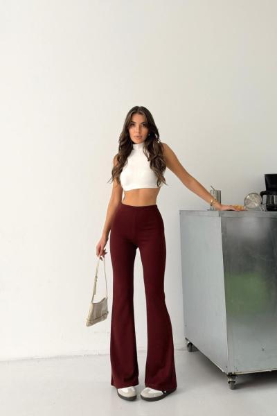 İSPANYOL ÇELİK TAYT  Bordo